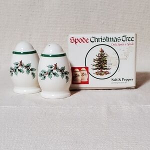 Spode Salt and Pepper Shakers